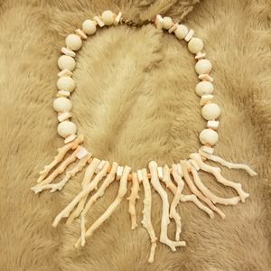 Miriam Haskell Coral Necklace